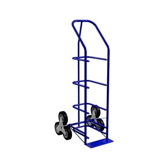 Тележка для перевозки 4 баллонов воды ВД 4 с лестничными колесами