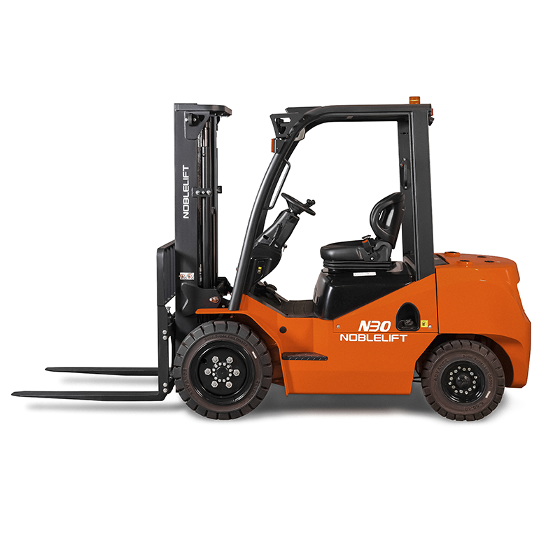Дизельный погрузчик Noblelift FD30N с двухсекционной мачтой ZZ и высотой подъема 3000 мм