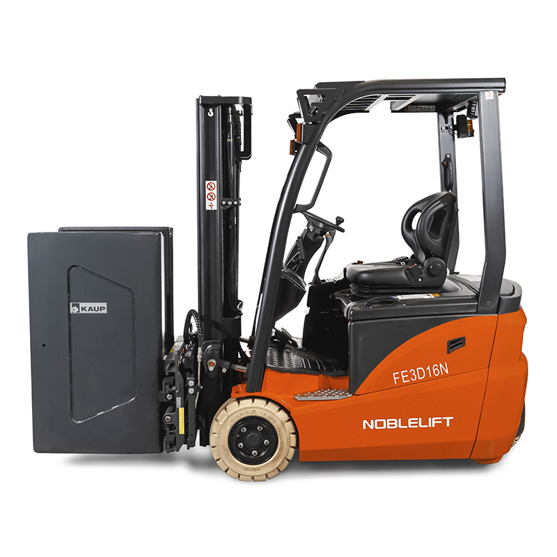Трехопорный электрический погрузчик Noblelift FE3D16N TX DZ с высотой подъема 5000 мм